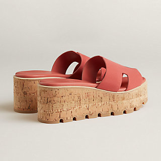 Eze 30 sandal - Red | Hermès Canada